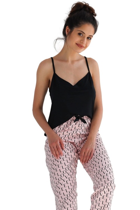 Pijama dama Sensis.1393 negru XL