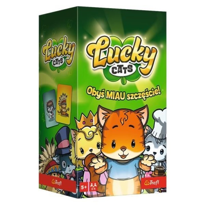 Настолна игра, Trefl, Lucky Cats, 2-4 играча, +5 години