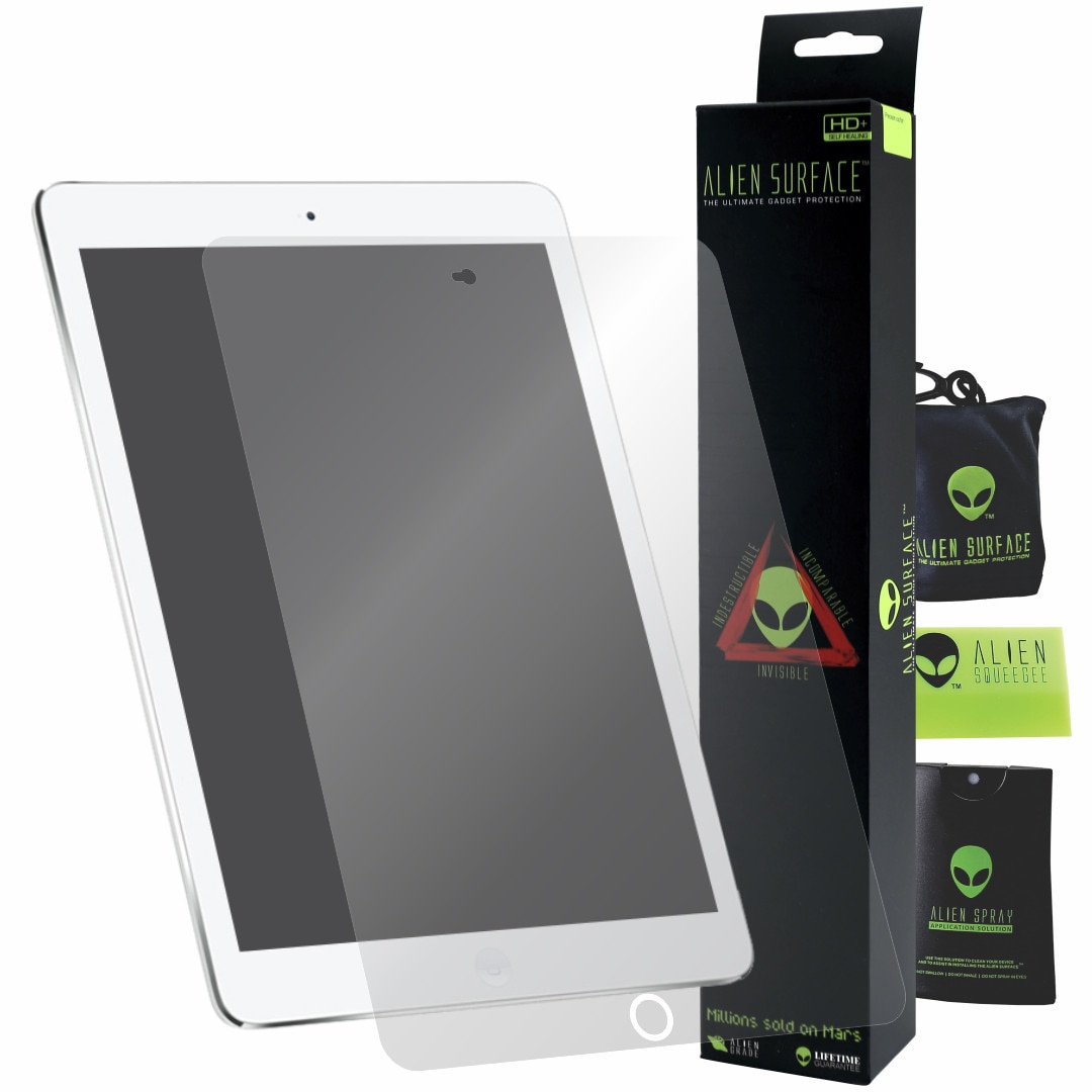 Folie Alien Surface HD, Apple iPad Pro 12.9 inch (2017), protectie ecran + Alien Fiber cadou