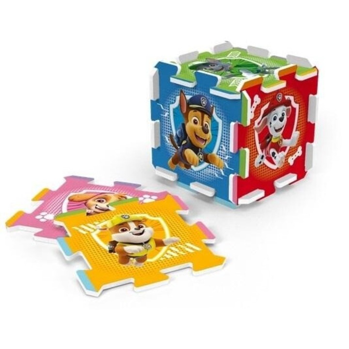 Trefl Пъзел Cube, Paw Patrol, дунапрен, 8 големи части