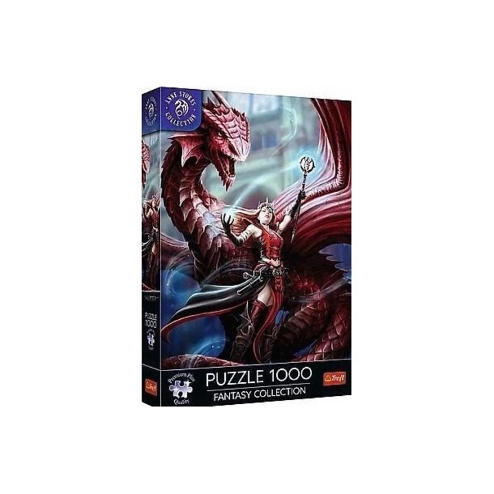 Puzzle 1000 Trefl Premium Plus Szkarlatny Mag, mérete 680x480mm, készlet A4-es poszterrel, többszínű