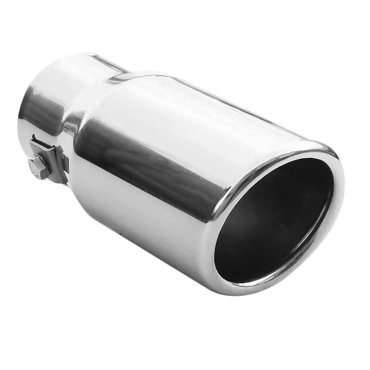 Ornament Toba Esapament Universala Ornament Teava Esapament Sistem De Evacuare Teava De Evacuare Toba Sport Otel Inoxidabil Cromat De La 31mm La 41mm