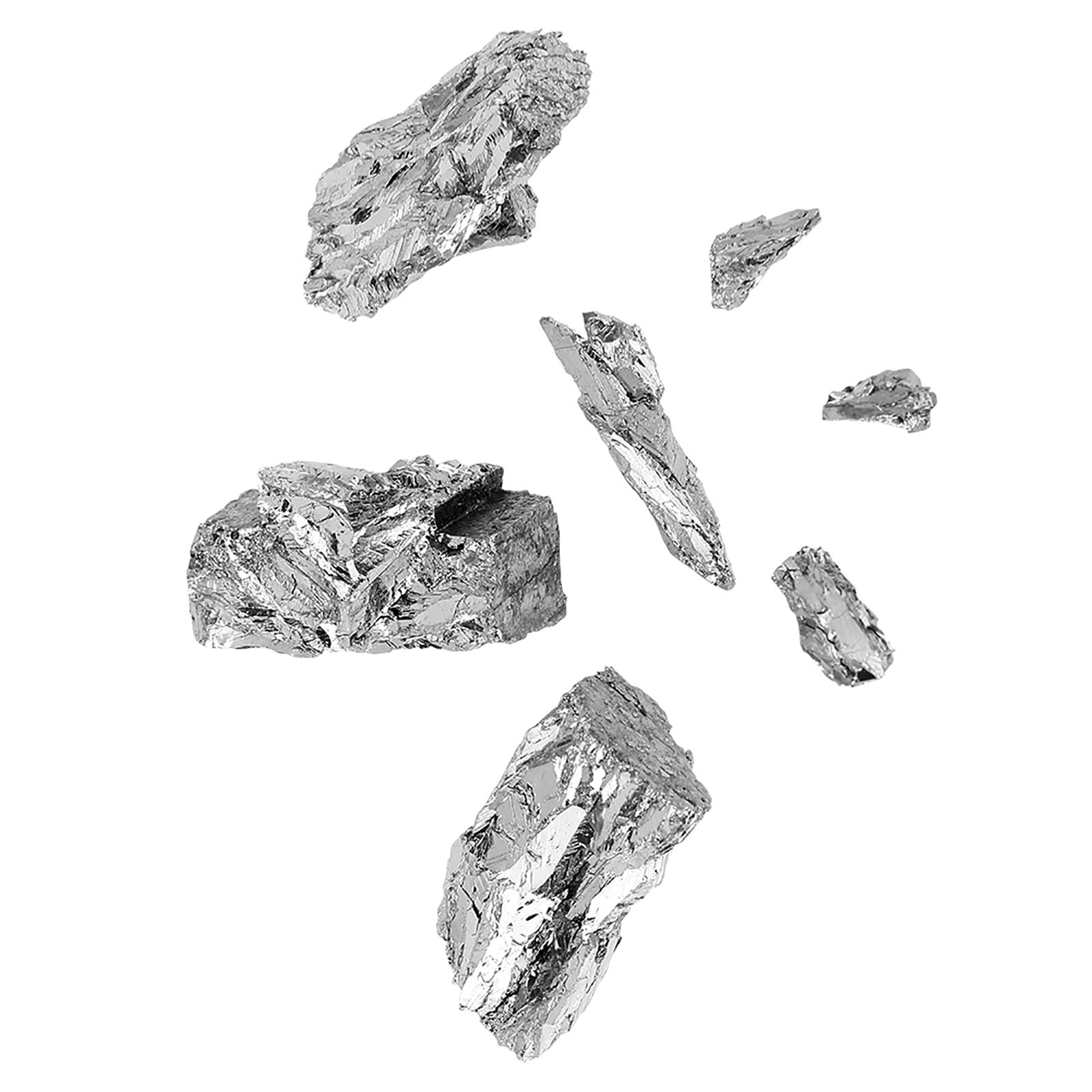 Produktbild von Bismut Granulat 99,99% (4N) – 2-4 Mm Stückgröße, Schmelzpunkt 271°C, Für Kristallzucht, Legierungen & Wissenschaft