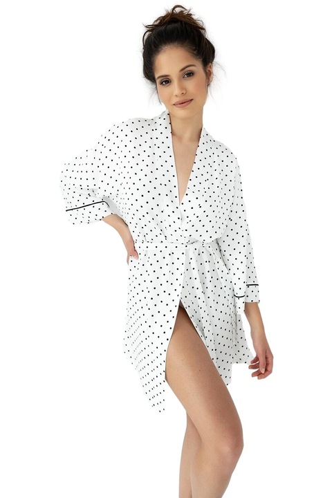 Halat dama Sensis Elif crem-negru