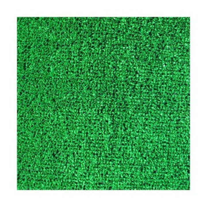 Covor Iarba Artificiala, Tip Gazon, Verde, 100% Polipropilena, 7 mm, 100x1200 cm