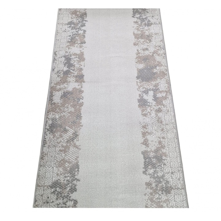 Килим Modern Harmony 8196A, Сиво бежово, 60 x 150 см