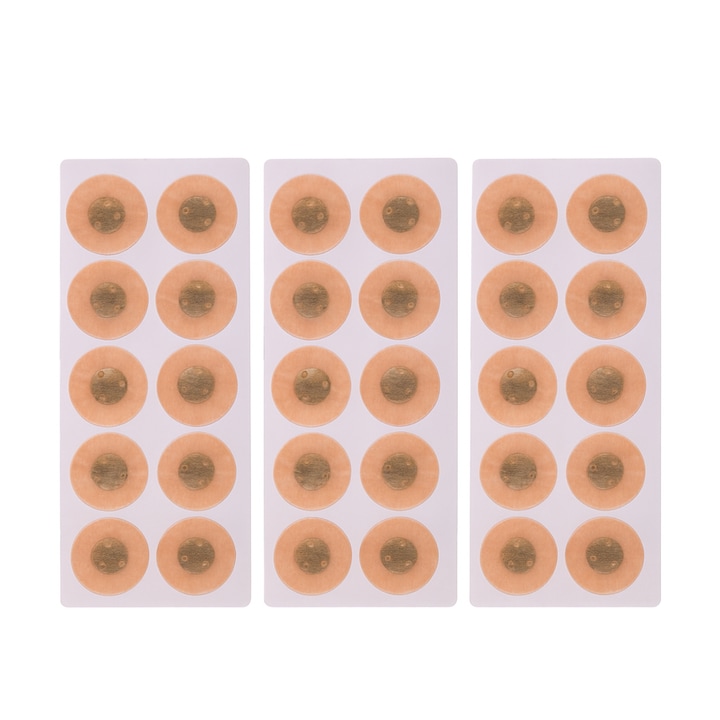 Магнитни пластири за разширяване на носа, 30 броя магнитни ленти, устойчиви на влага и удобни