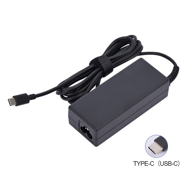 Dgkeyh Incarcator Universal 65W USB-C Compatibil Laptopuri Lenovo/Dell/ASUS/Acer/Apple/Google, Telefoane & Nintendo Switch - 5V3A/9V3A/12V3A/15V3A/20V3.25A, Rectificare Sincronizata, Voltaj 100-264V, Incarcare Rapida cu Temperatura Redusa