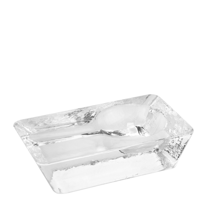 Пепелник HORECANO, за пури, стъклен, 18x9xh4cm