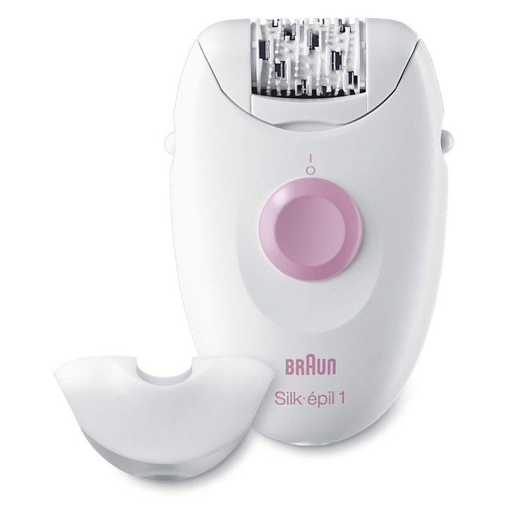 Braun Silk-Épil 1 1370 Epilátor lábra és testre - Hatékony epilátor, ideális a gyengéd testszőrtelenítéshez, hosszan tartó eredményeket biztosít a sima bőrért