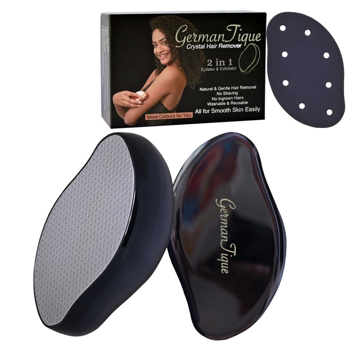GERMANTIQUE IPL епилатор, безболезнен, нежен ексфолиращ, черен