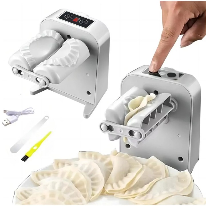 Elektromos pierogi készítő gép szett, Luka, 10x12,5x14,5cm