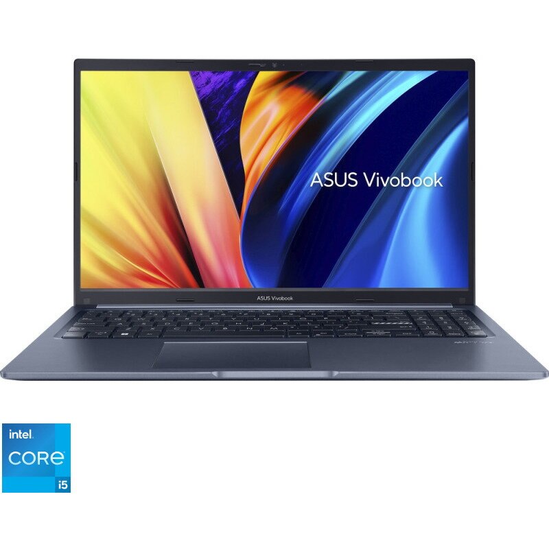 Laptop Asus Vivobook 15, X1502VA-BQ530, 15.6-inch, FHD (1920 x 1080) 16:9 aspect ratio, Intel® Core™ i5-13420H Processor 2.1 GHz (12MB Cache, up to 4.6 GHz, 8 cores, 12 Threads), 8GB DDR4 on board, 512GB M.2 NVMe™ PCIe® 3.0 SSD, 60Hz refresh rate