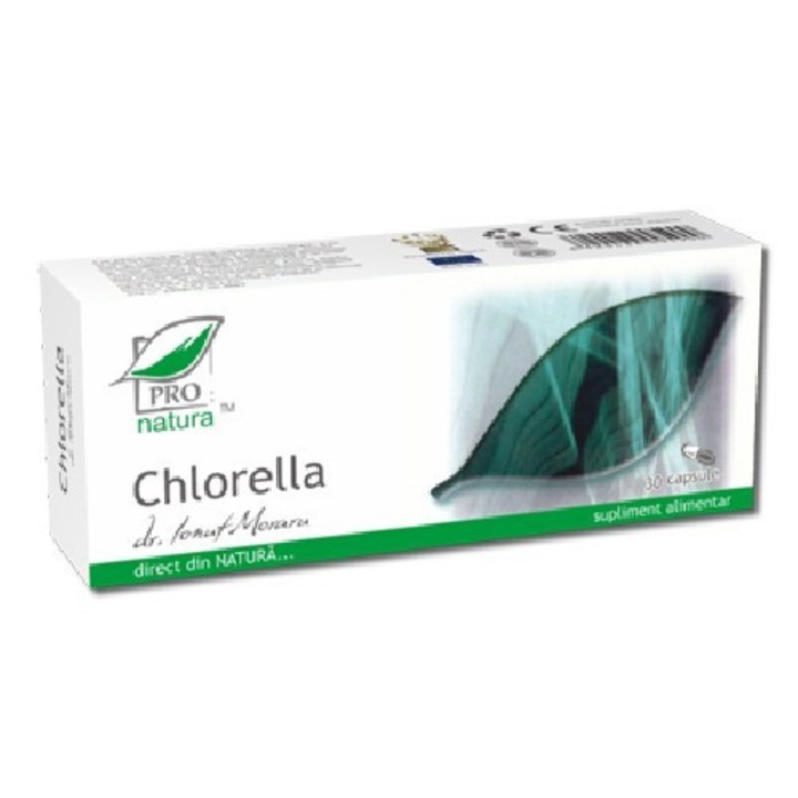 Chlorella, 30 capsule, Pro Natura