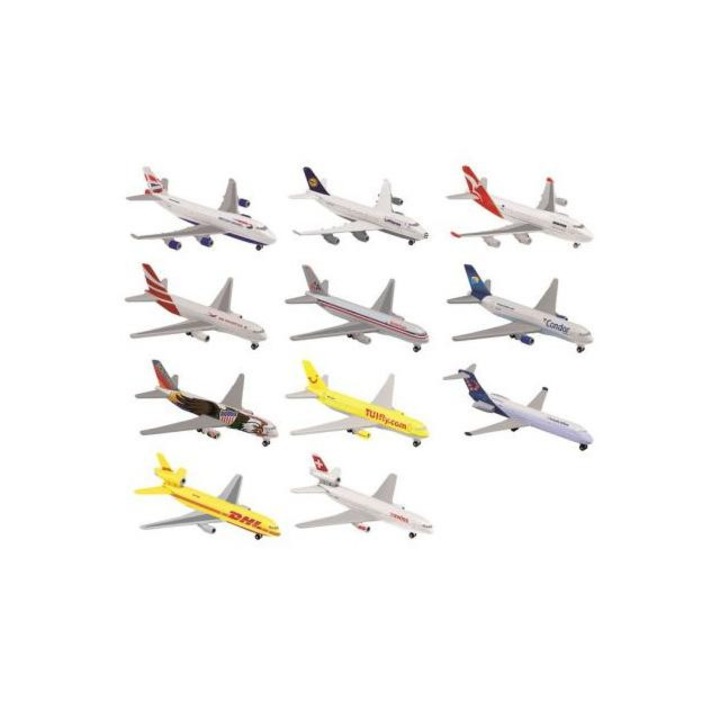 Repülőgép fémből különféle kivitelezésben - Majorette