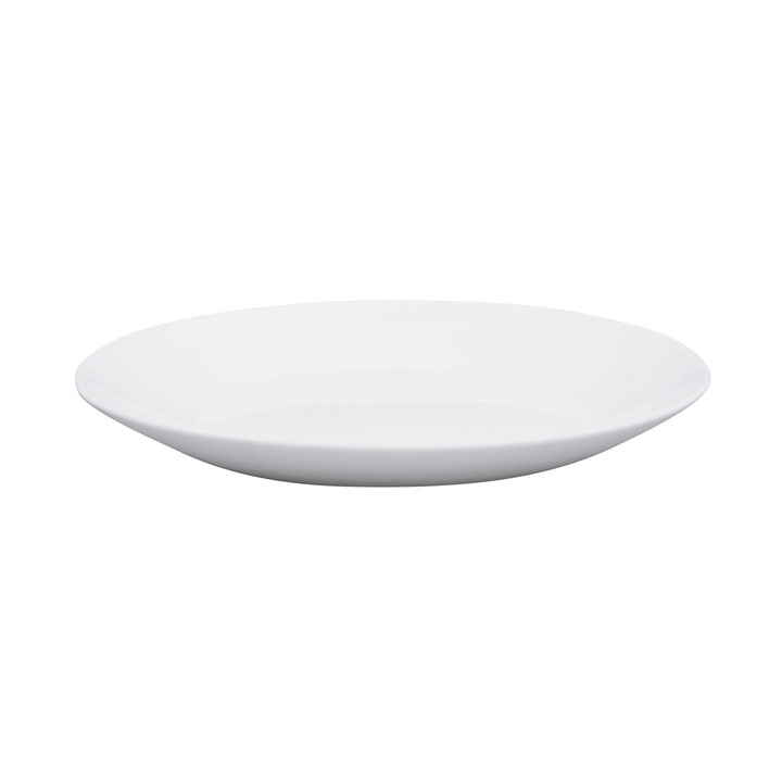 Десертна чиния by inspire Aura Opal, 18 см, бяла, опал
