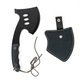 Topor turistic, CK CAVRA 27cm, cu husa, negru