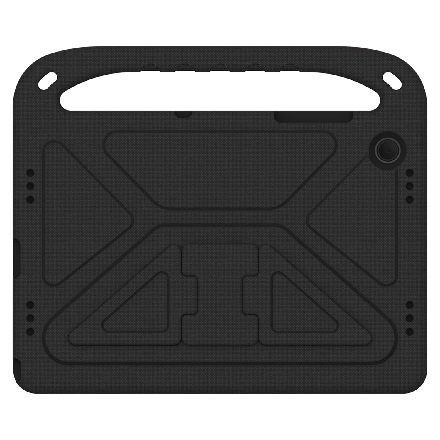 Husa rezistenta la cadere pentru tableta Samsung Galaxy Tab A9 Plus 11inch, Husa de protectie pentru tableta, Fudisenn®, Skid - Proof Texture, Support Multi - Angle Standing, Rezistenta La Socuri, Useful Handle, Negru