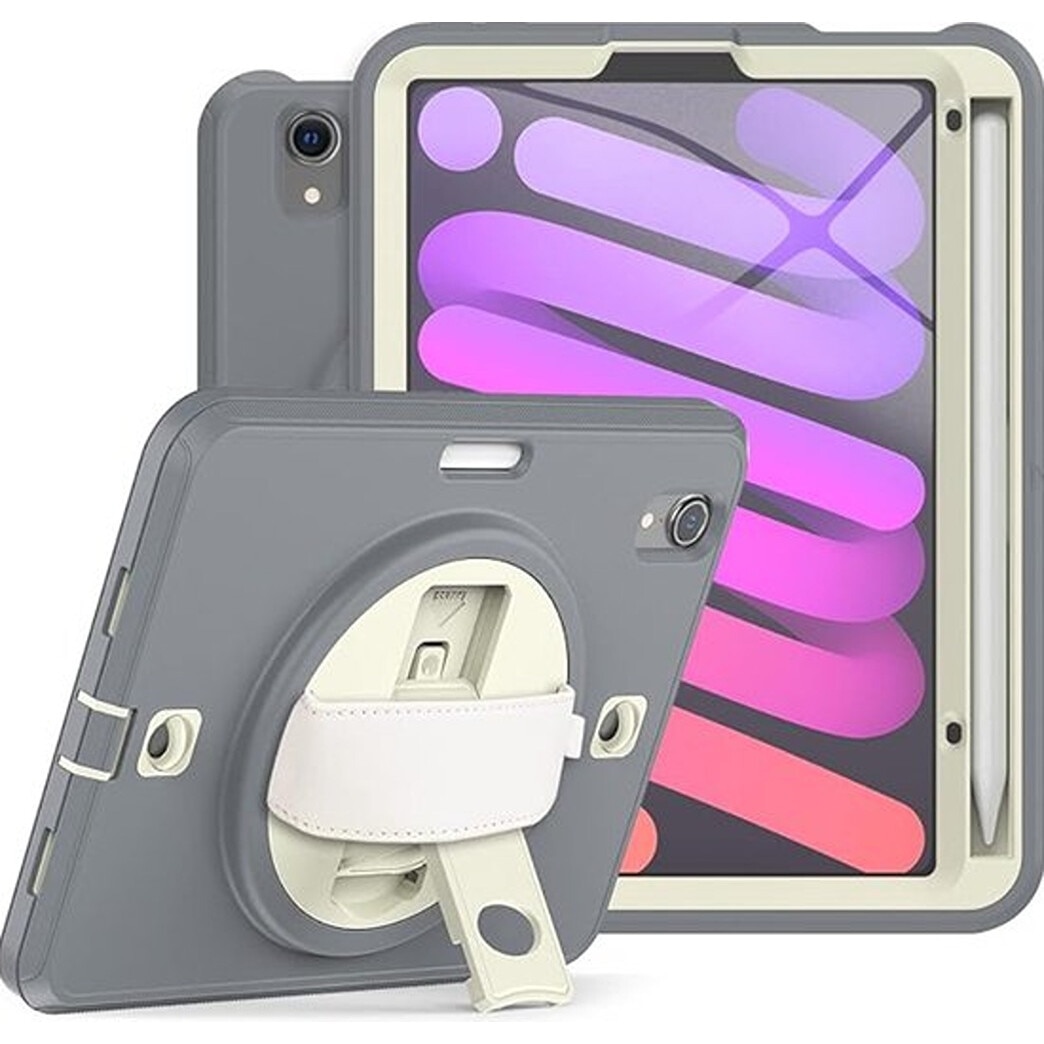 Husa tableta, TPU, pentru iPad Mini 6 8.3" gri