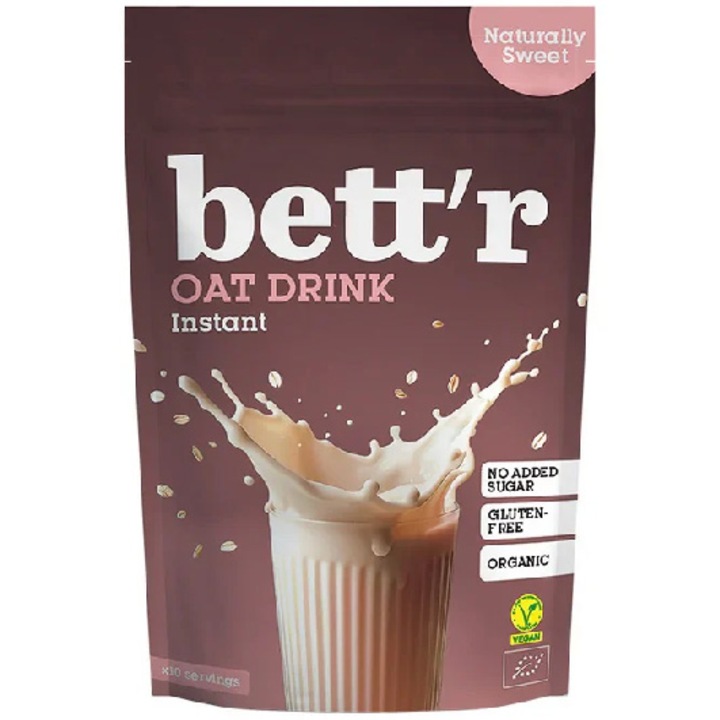 Bautura de ovaz Instant Bio Bettr 240 g
