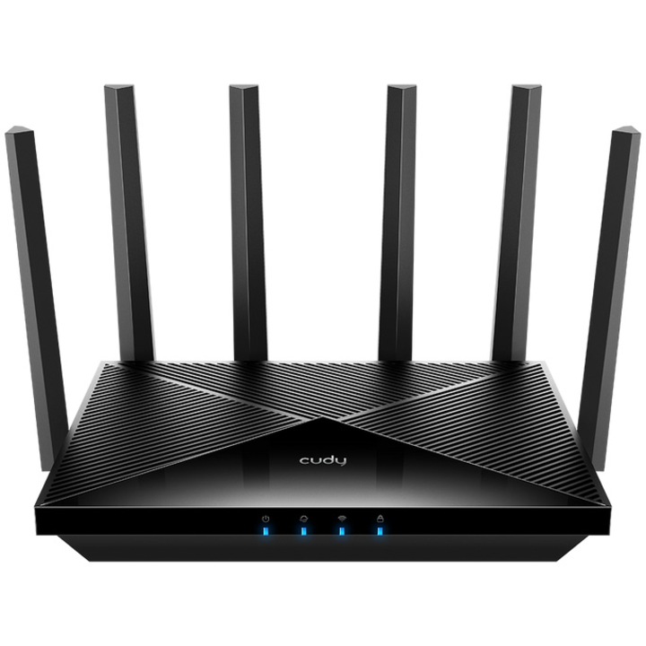 Безжичен рутер Cudy WR6500, BE6500, Dual-Band, Wi-Fi 7, Quad-Core 2GHz CPU, 128MB/512MB Flash/RAM, MLO, Cudy Mesh