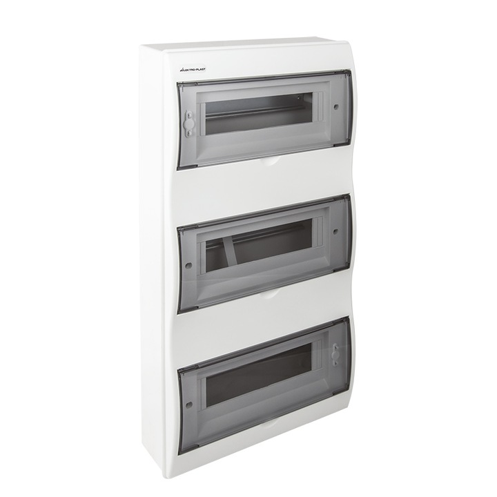 Модулно разпределително табло 3x12 IP40 RN-36 FALA 7.6, повърхностен монтаж