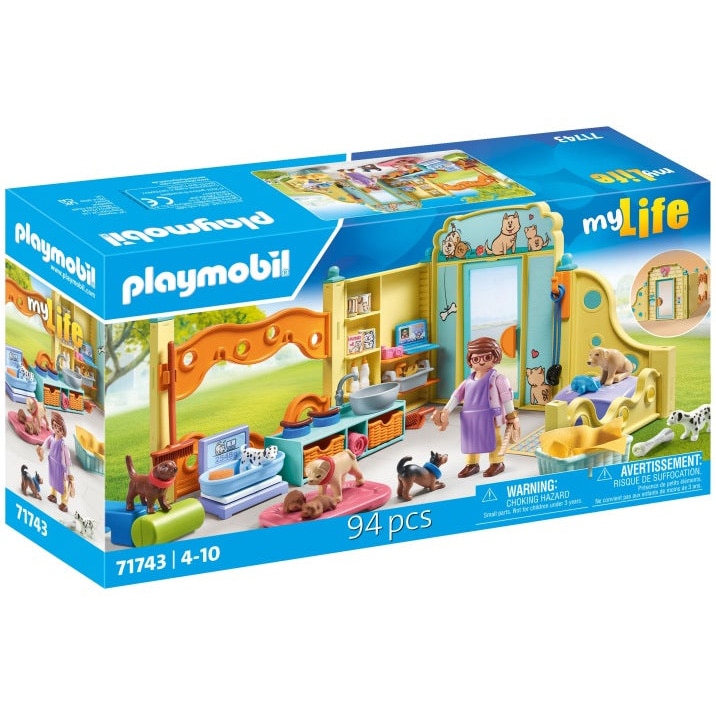 Playmobil my Life - Centru de ingrijire pentru catelusi