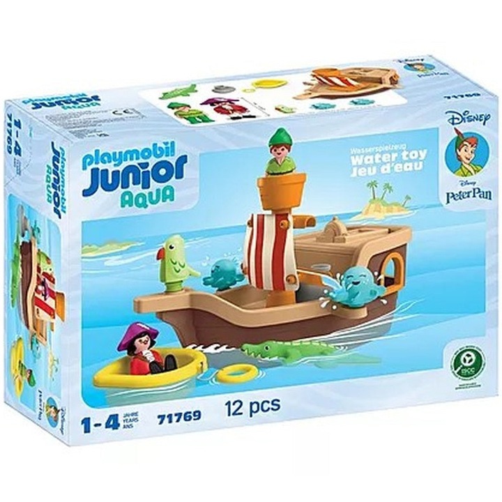 Playmobil Junior - Disney, Corabia de pirati a lui Peter Pan
