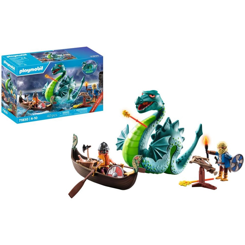Playmobil Novelmore - Promo Pack, Viking cu monstru marin - eMAG.ro
