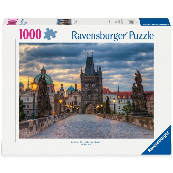 Puzzle Ravensburger - Praga, 1000 piese