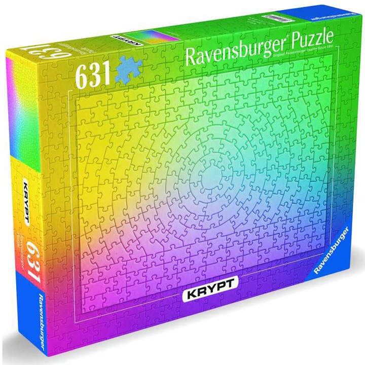 Пъзел Ravensburger - Krypt Gradient, 631 части