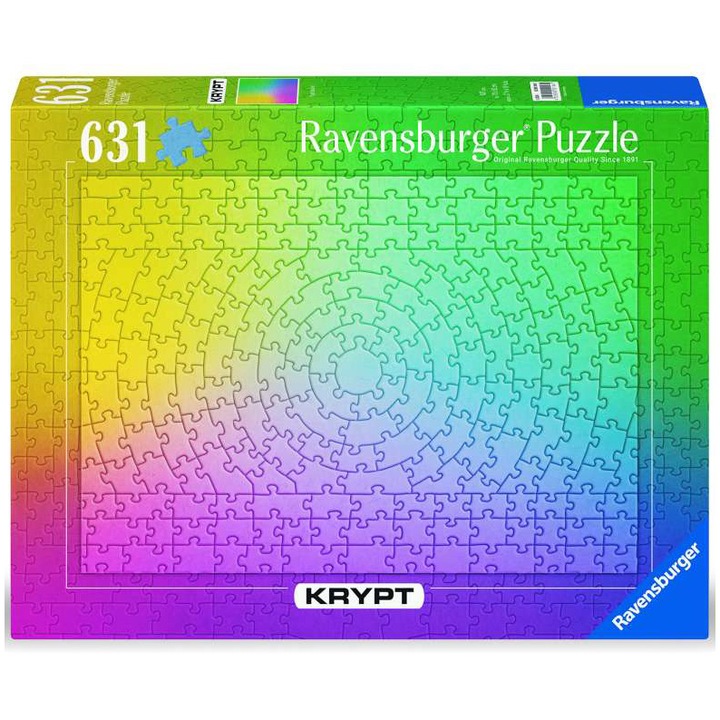 Пъзел Ravensburger - Krypt Gradient, 631 части