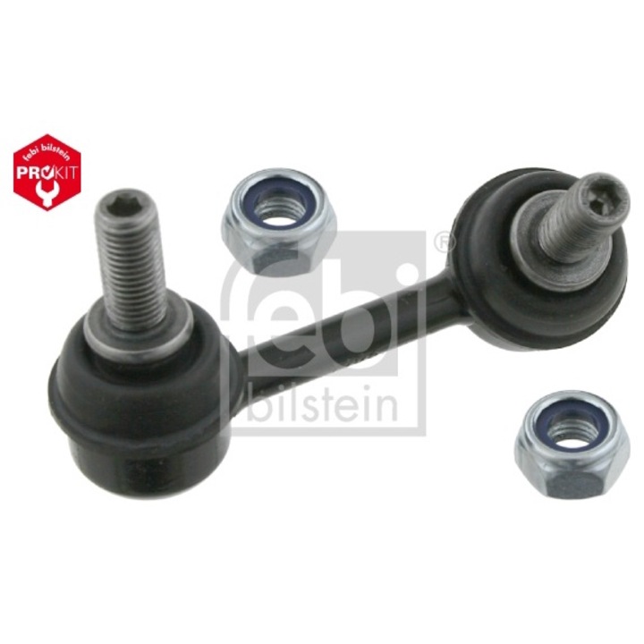 Stabilizátor, Febi Bilstein, 24939, Torziós rúd, Hossz 72 mm, Csőátmérő 9 mm, M10 x 1,25, Első tengely, Jobb oldal, Önmetsző anyával