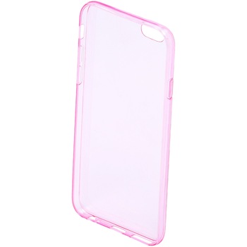 Husa silicon TPU Apple iPhone 6 Plus / 6s Plus Haweel, Slim Transparenta Roz Husa silicon TPU Apple iPhone 6 Plus / 6s Plus Haweel, Slim Transparenta Roz