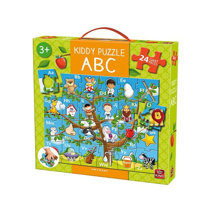 ABC oktató puzzle 24db-os