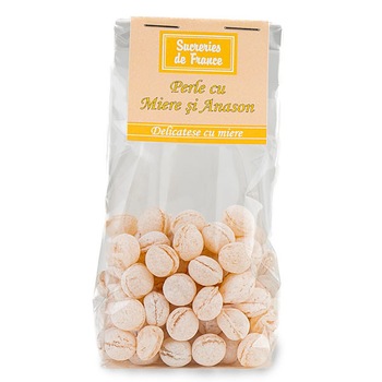 Perle cu miere si anason 100 g Apidava Perle cu miere si anason 100 g Apidava