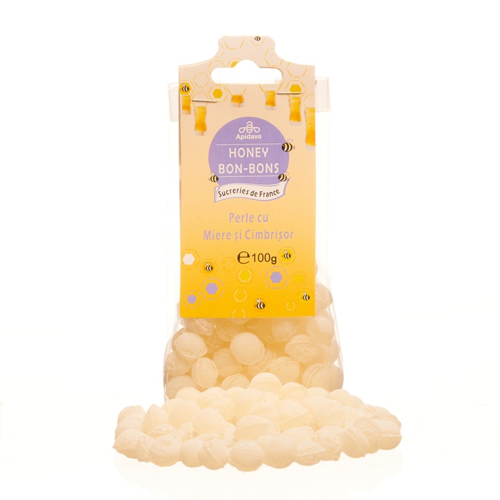 Gyöngy mézzel és cimbrisorral 100g Apidava
