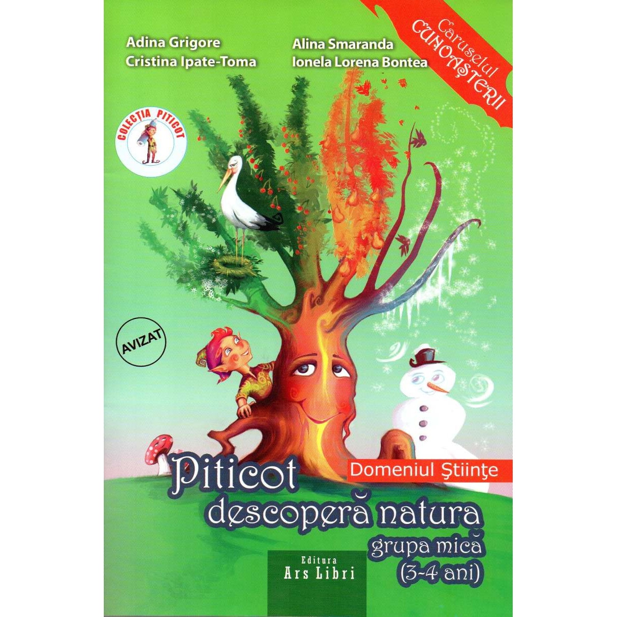 Piticot descopera natura 3-4 ani