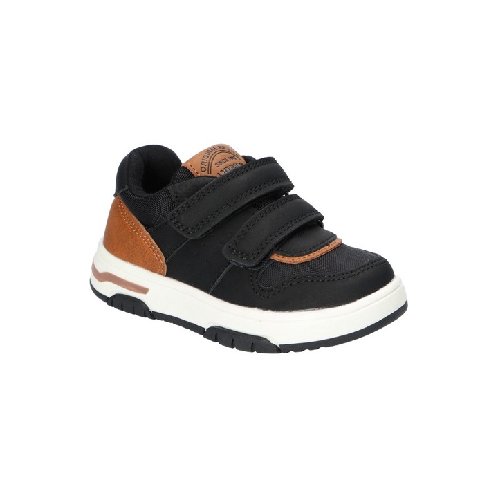 Детски обувки за момче, American Club, Xd134, Ежедневни, стелка от естествена кожа, Черен