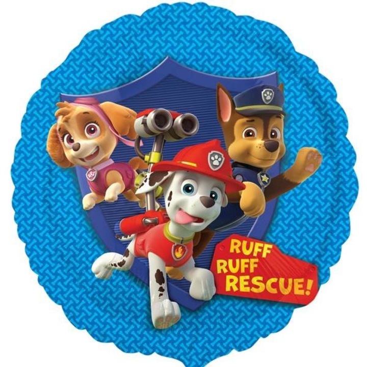 Комплект фолиеви балони Paw Patrol, Marshall, Skye, Chase, 46см