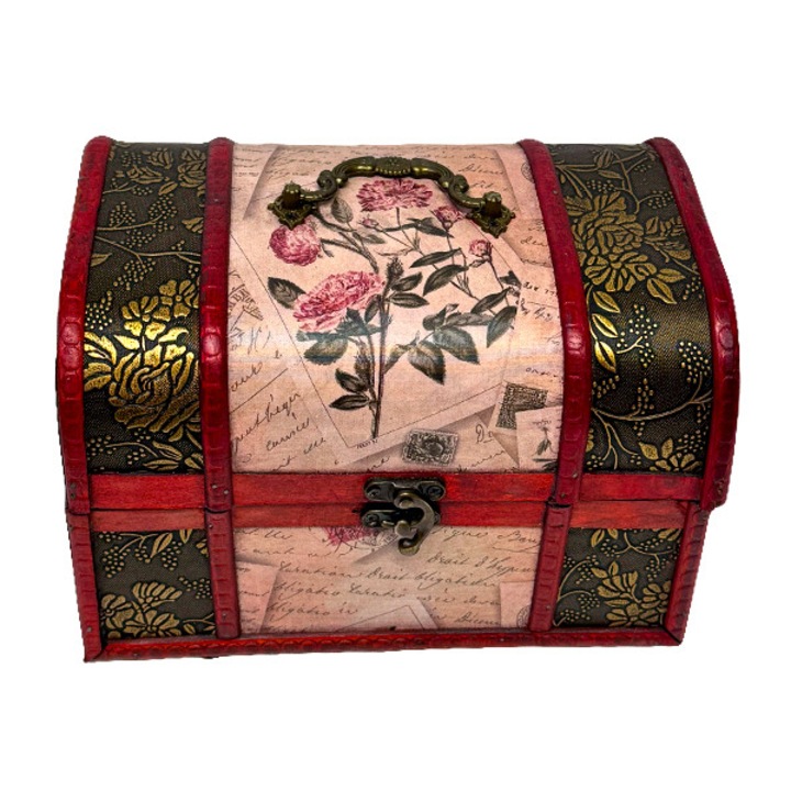 Fa doboz, kiegészítőknek, melles megjelenésű, 22x15x14 cm, Classic, VELVE