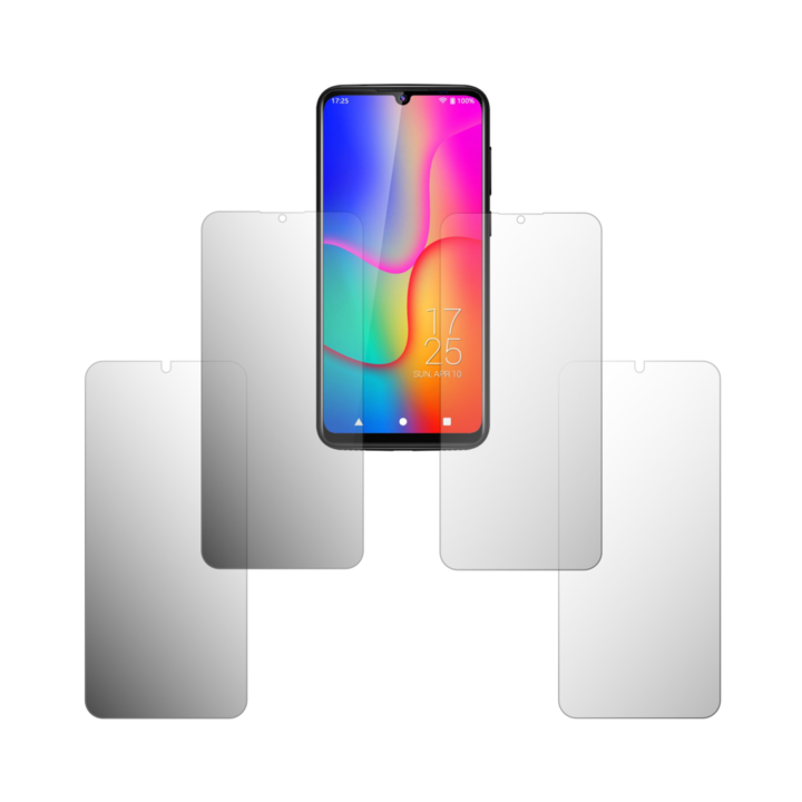 Set 4X Folie Protectie Ecran Folie24, pentru iHunt S22 Ultra, 2X Ultra-Clear + 2X Mate, Acoperire Full-Display si Case-Friendly, Adezive, Flexibile cu Auto Regenerare