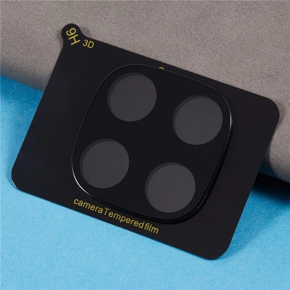 Folie Camera pentru Xiaomi Redmi Note 14 Pro 4G Daden din sticla, Full Cover, Protectie Profesionala, Ultra Rezistenta, Calitate Premium, Negru