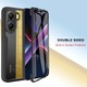 Pachet 360: Husa cu folie integrata pentru Poco X7 Pro Cover360 fata / spate - Albastru