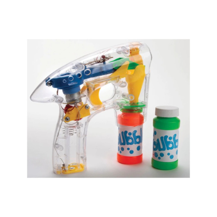 Izzó szappanbuborék pisztoly