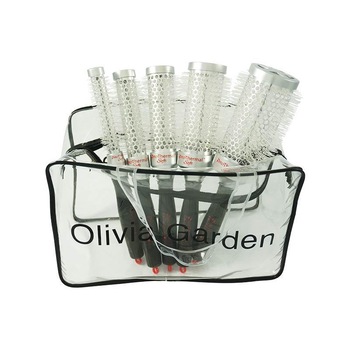 Husa 5 Perii Olivia Garden Pro Thermal Soft 16+25+33+43+53mm Husa 5 Perii Olivia Garden Pro Thermal Soft 16+25+33+43+53mm