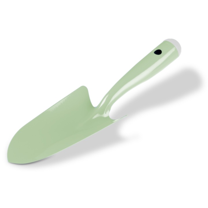 Pasztell nagy ültetőlapát, acél, Green, 30,5 x 8,5 x 4,3 cm