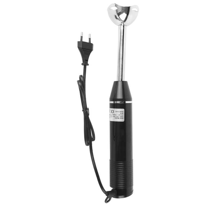 Blender electric multifunctional, 220-240V, inox, negru, 525g
