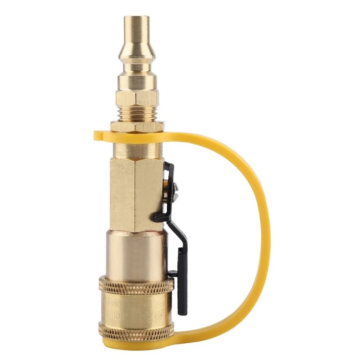Adaptor gaz pentru aragaz, auriu