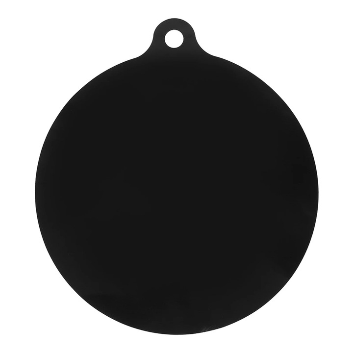 Protector pentru aragaz, silicon, rotund, negru